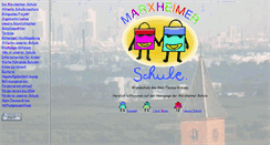 Desktop Screenshot of marxheimerschule.de
